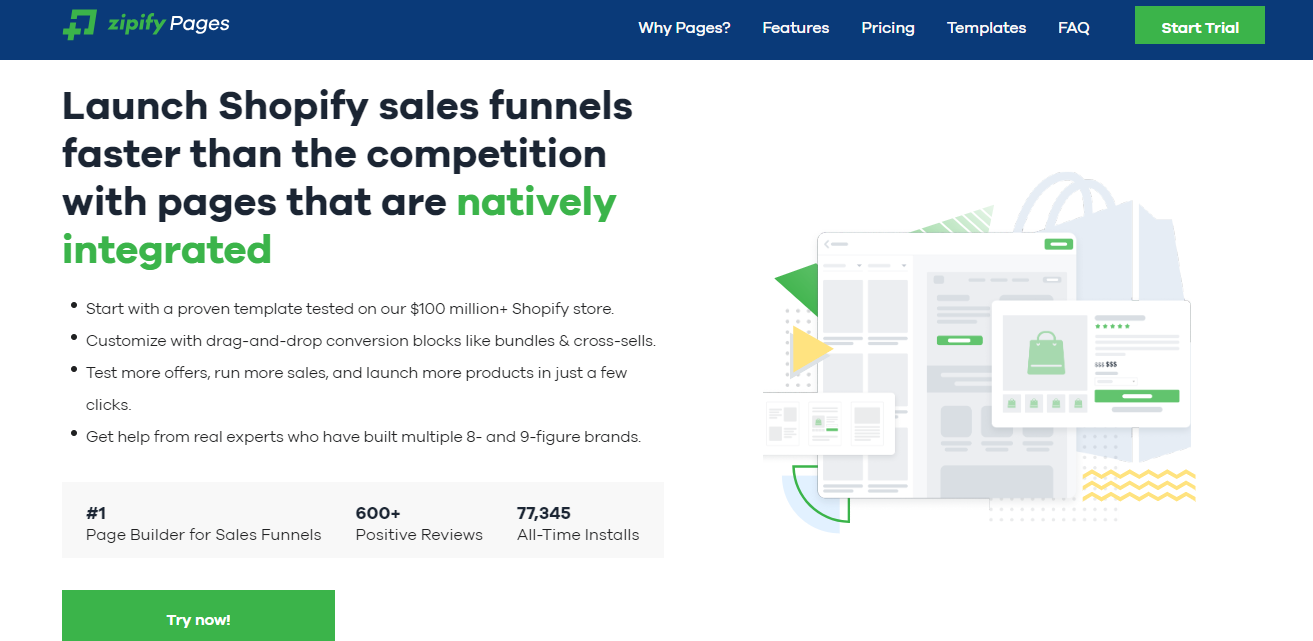 page builder app shopify
